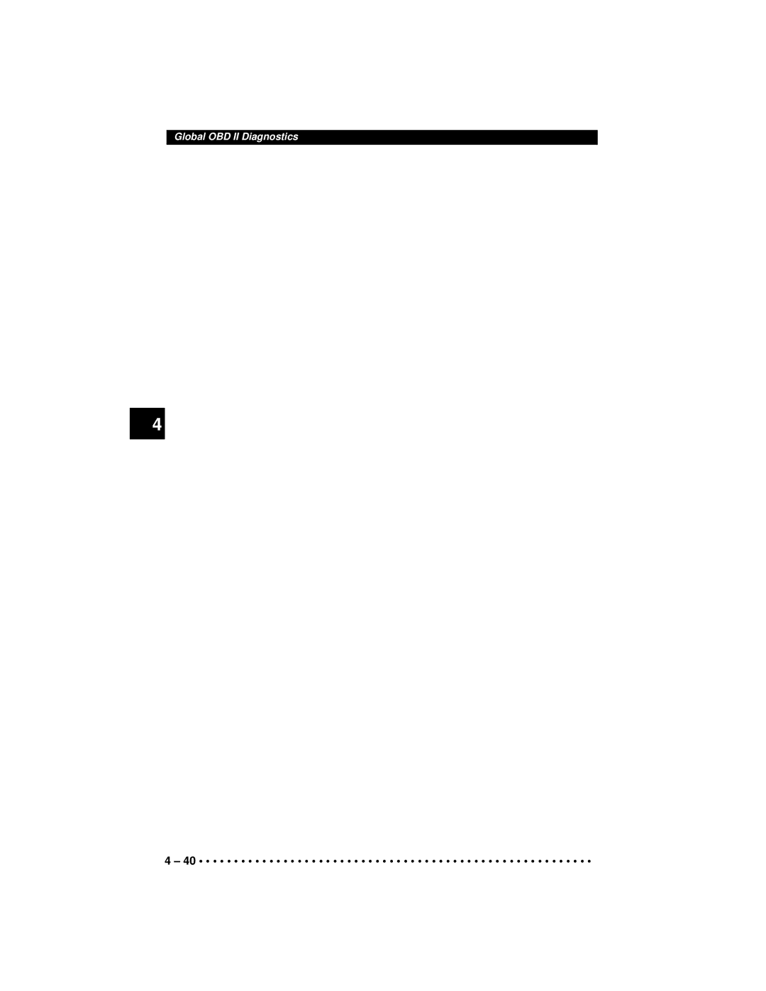 Actron CP9190 manual Global OBD II Diagnostics 