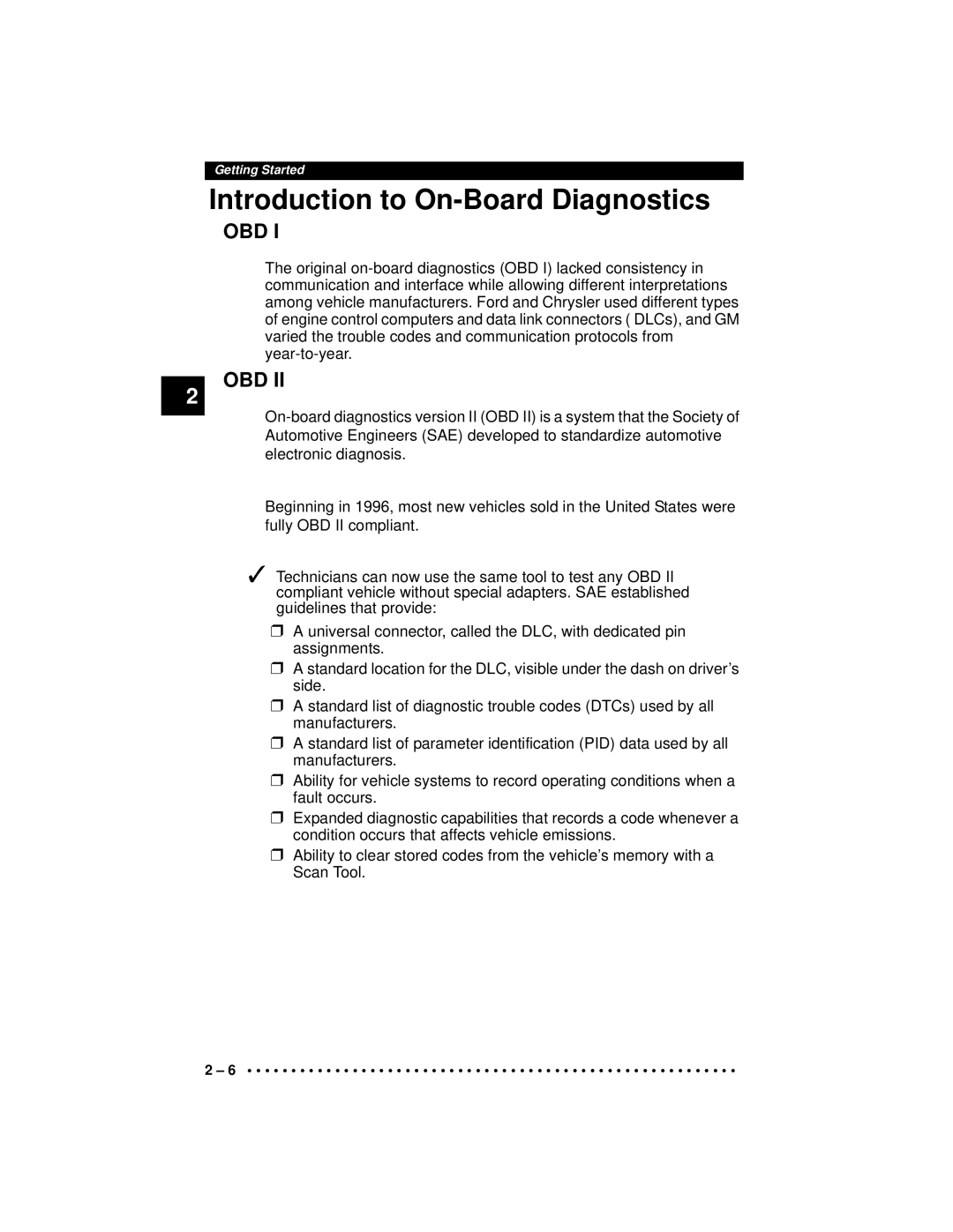 Actron CP9190 manual Introduction to On-Board Diagnostics, Obd 