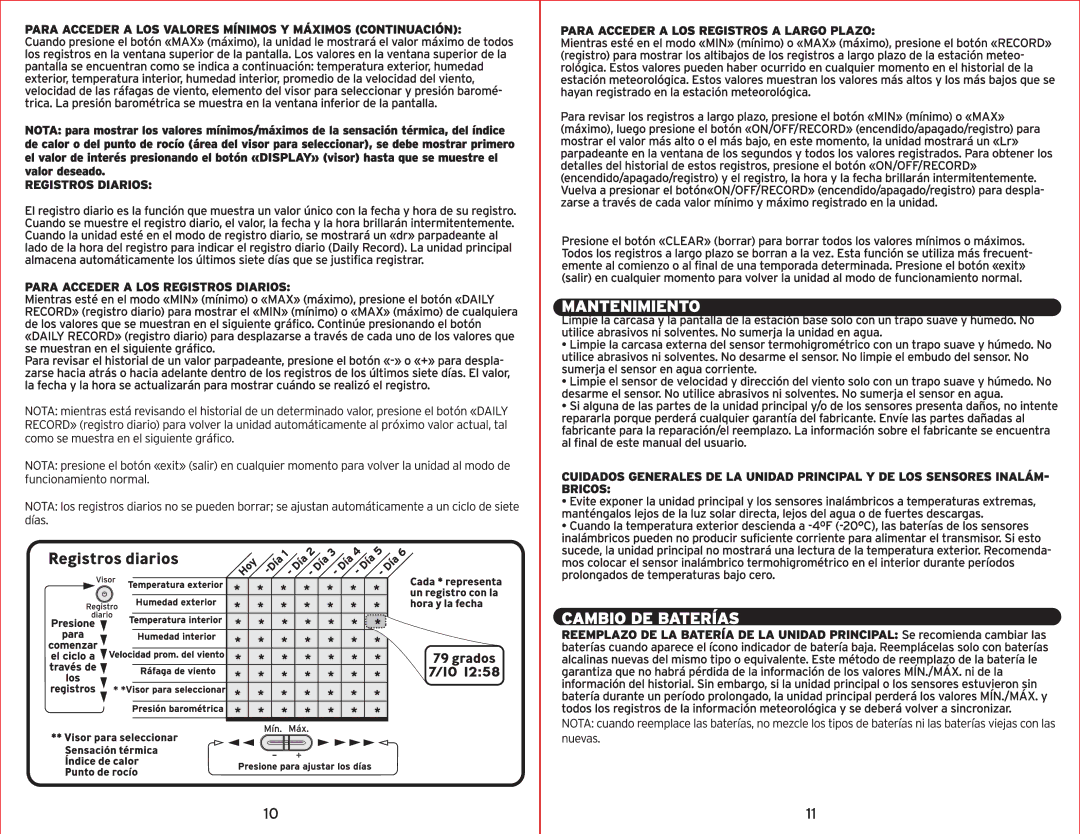 Acu-Rite 00594W instruction manual 