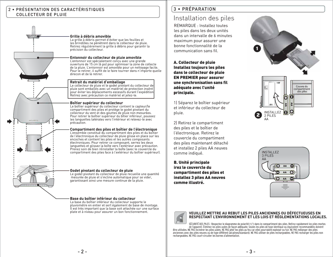 Acu-Rite 00614/00626SB instruction manual 