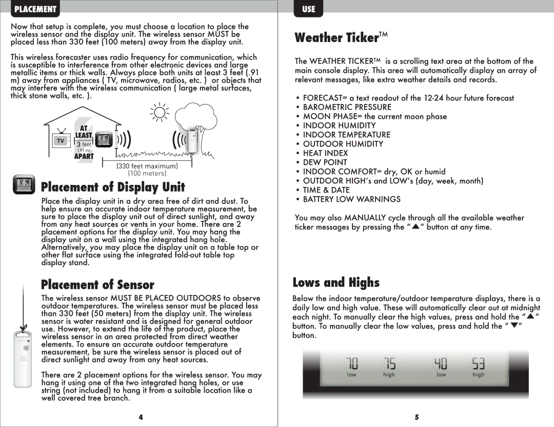 Acu-Rite #01088 manual 