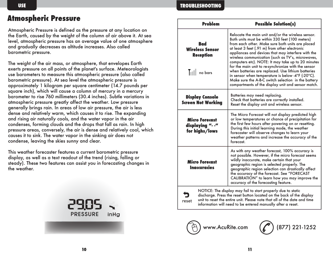 Acu-Rite 02010CDI, 02010-CCDI manual 