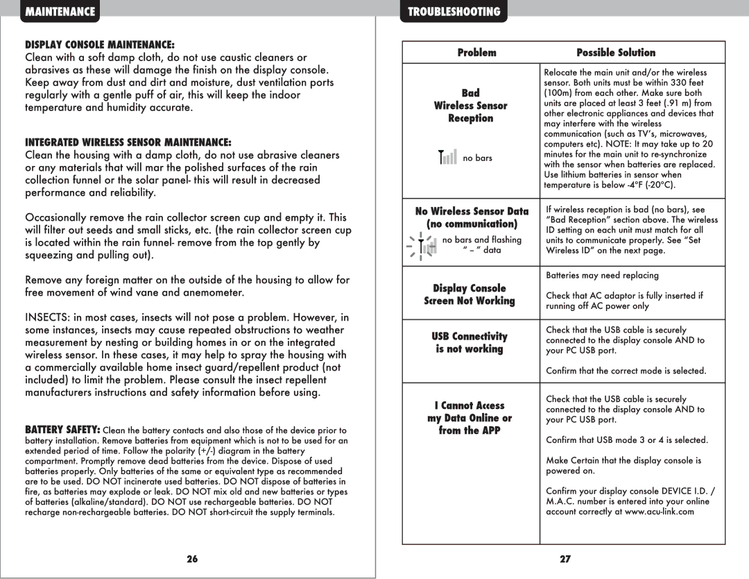 Acu-Rite 1025 manual 