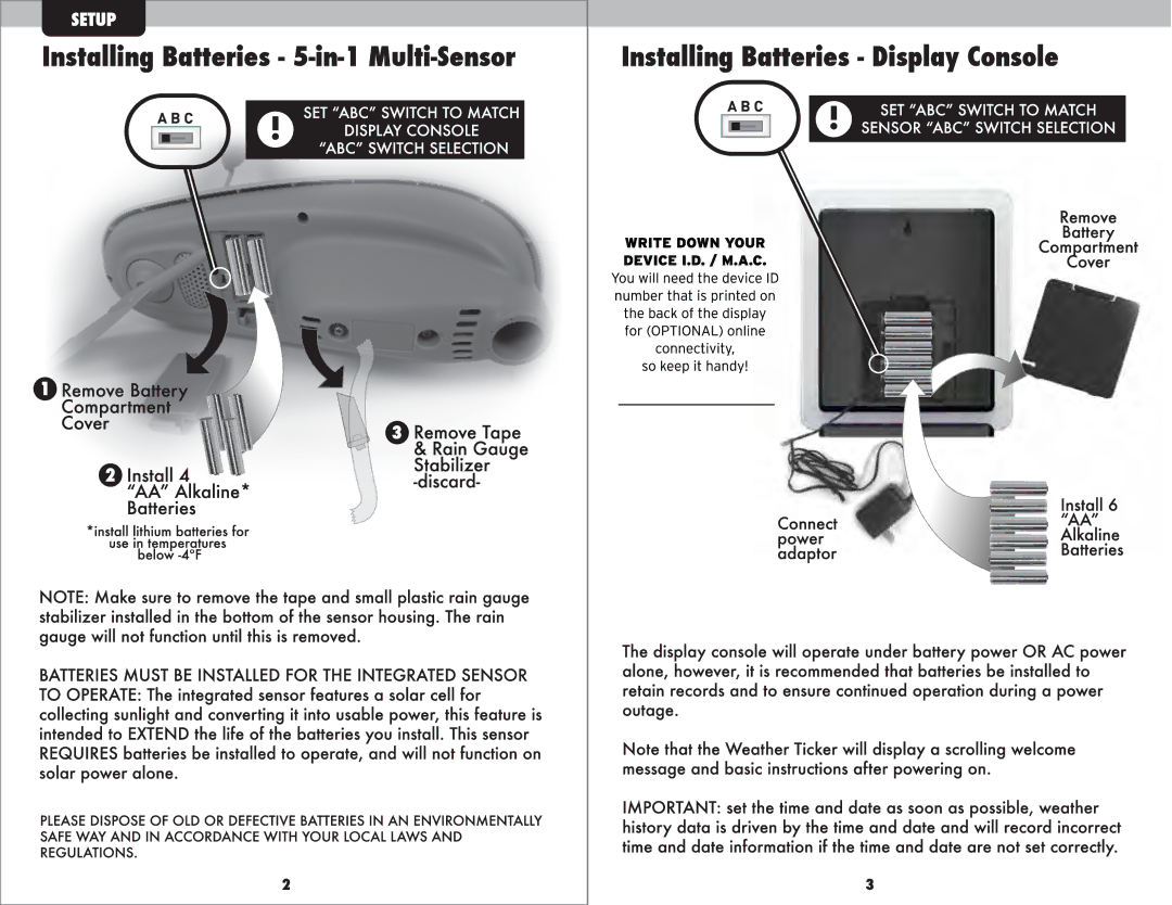 Acu-Rite 1025 manual 