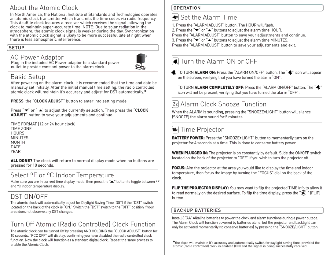 Acu-Rite 13239CCD, 13239CCC4 manual 