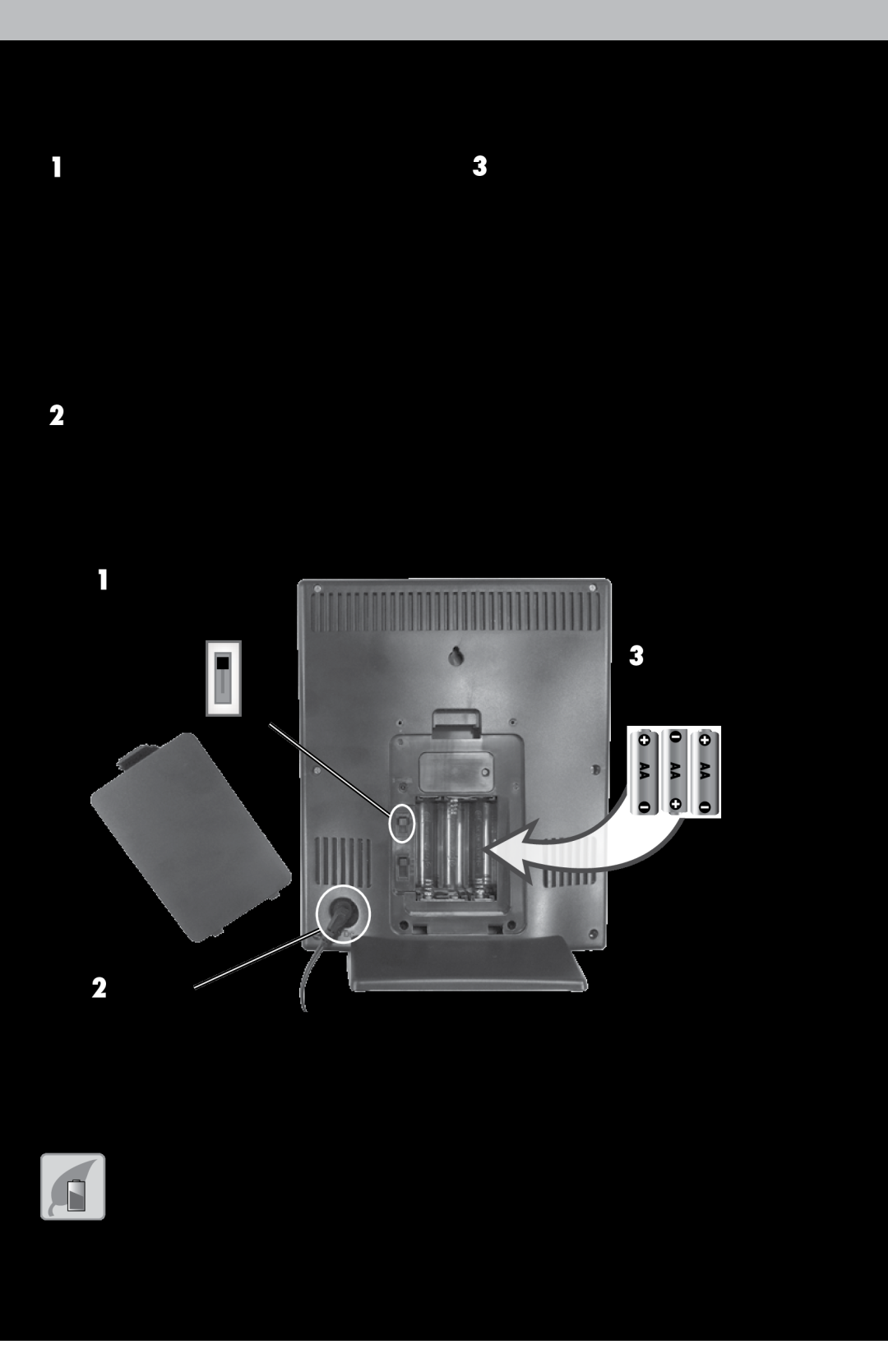 Acu-Rite 2008 instruction manual Display Unit Setup, Plug in Power Adapter, Set the A-B-C Switch, A B C 
