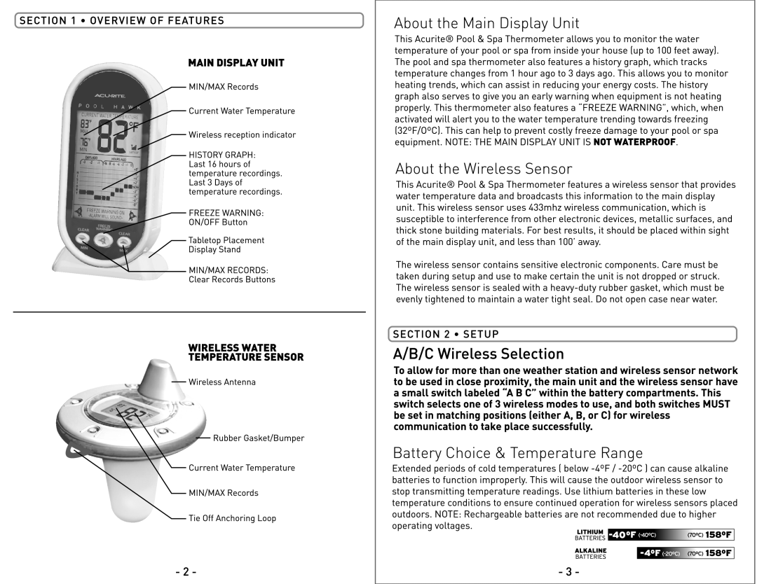 Acu-Rite 617 manual 