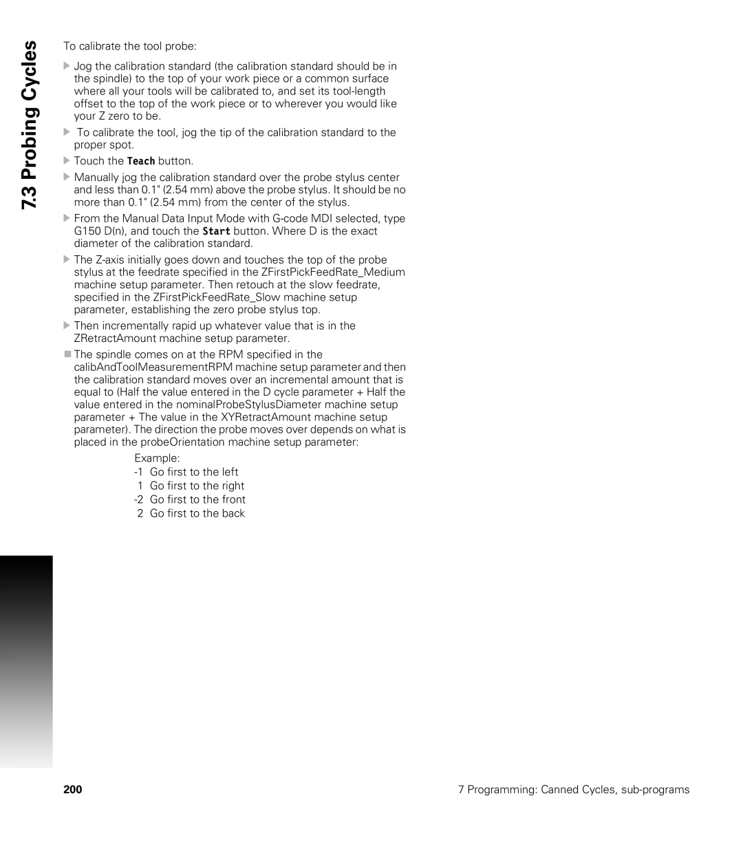 Acu-Rite CNC 3500i user manual 200 