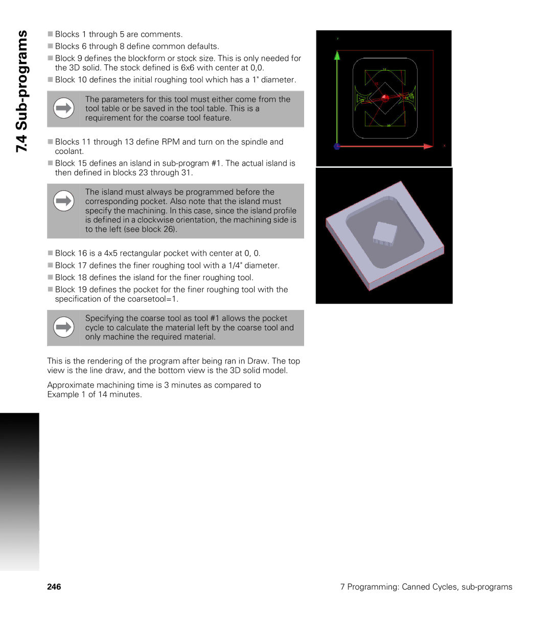 Acu-Rite CNC 3500i user manual 246 