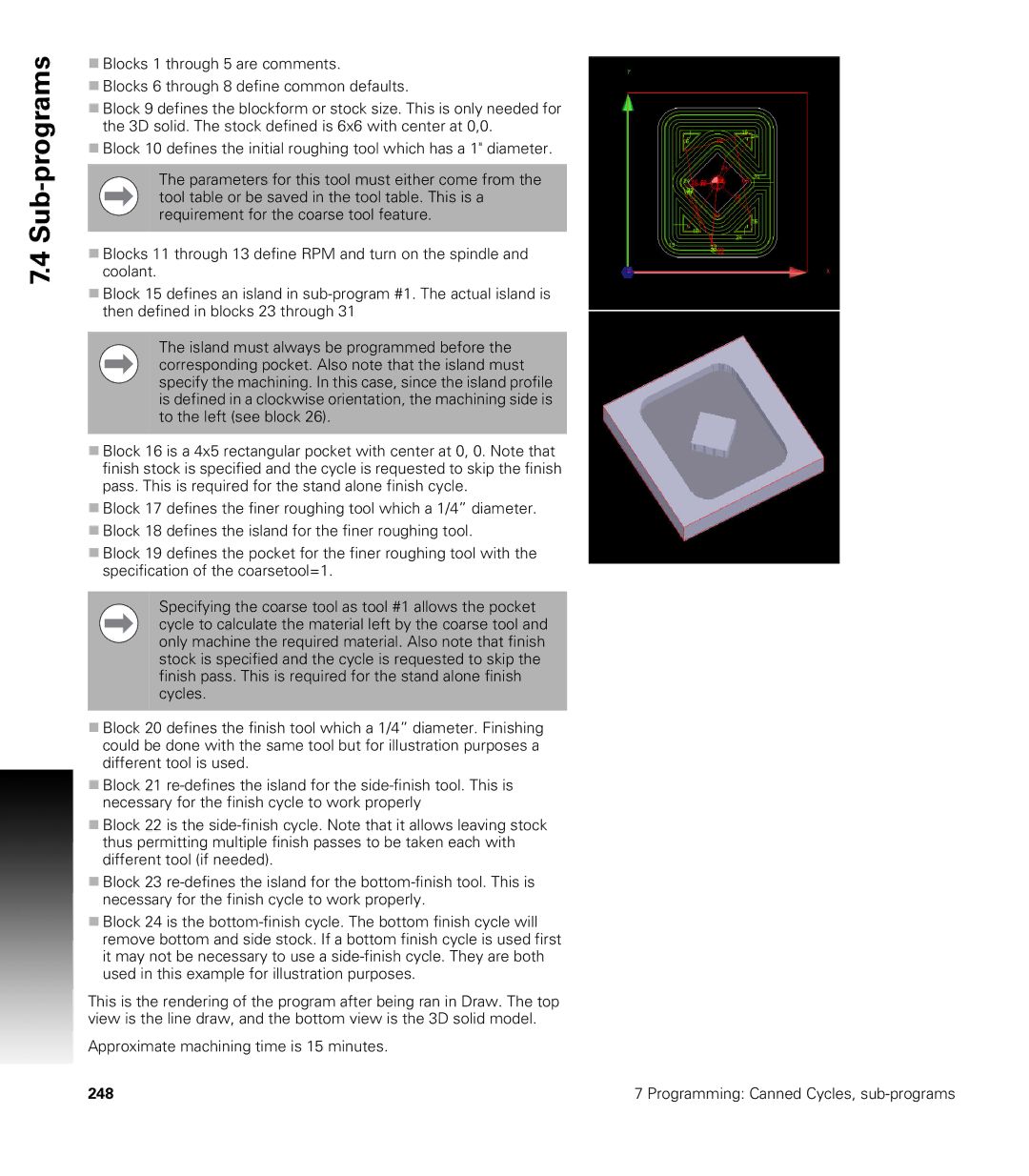 Acu-Rite CNC 3500i user manual 248 