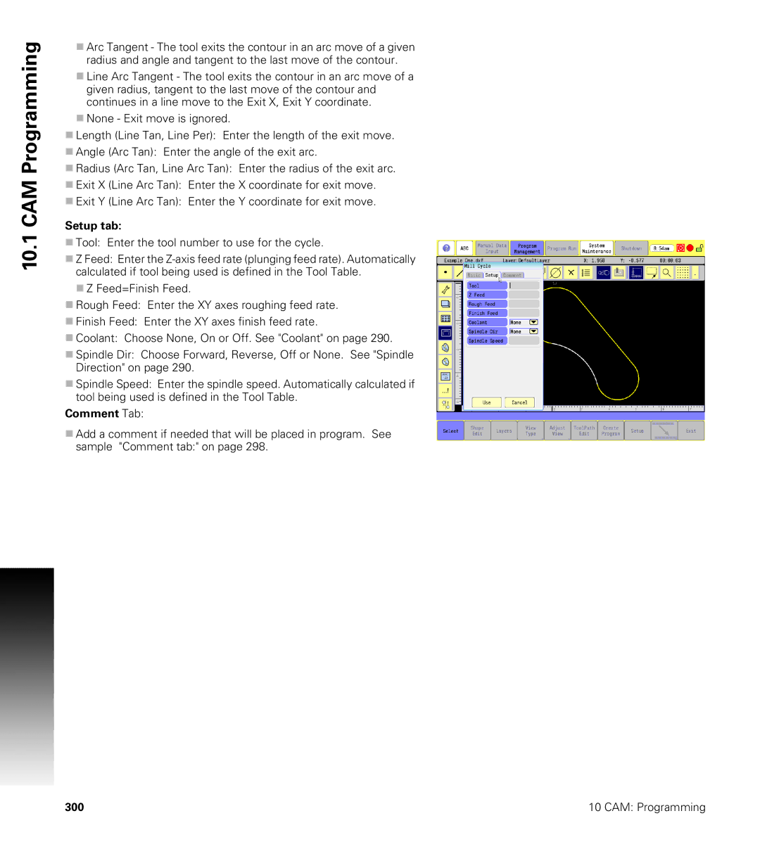 Acu-Rite CNC 3500i user manual  Tool Enter the tool number to use for the cycle 