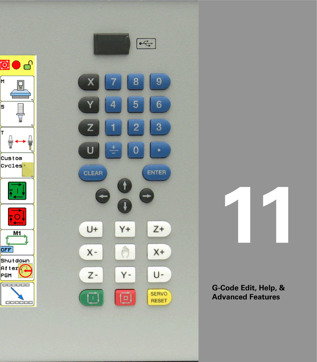 Acu-Rite CNC 3500i user manual Code Edit, Help, & Advanced Features 