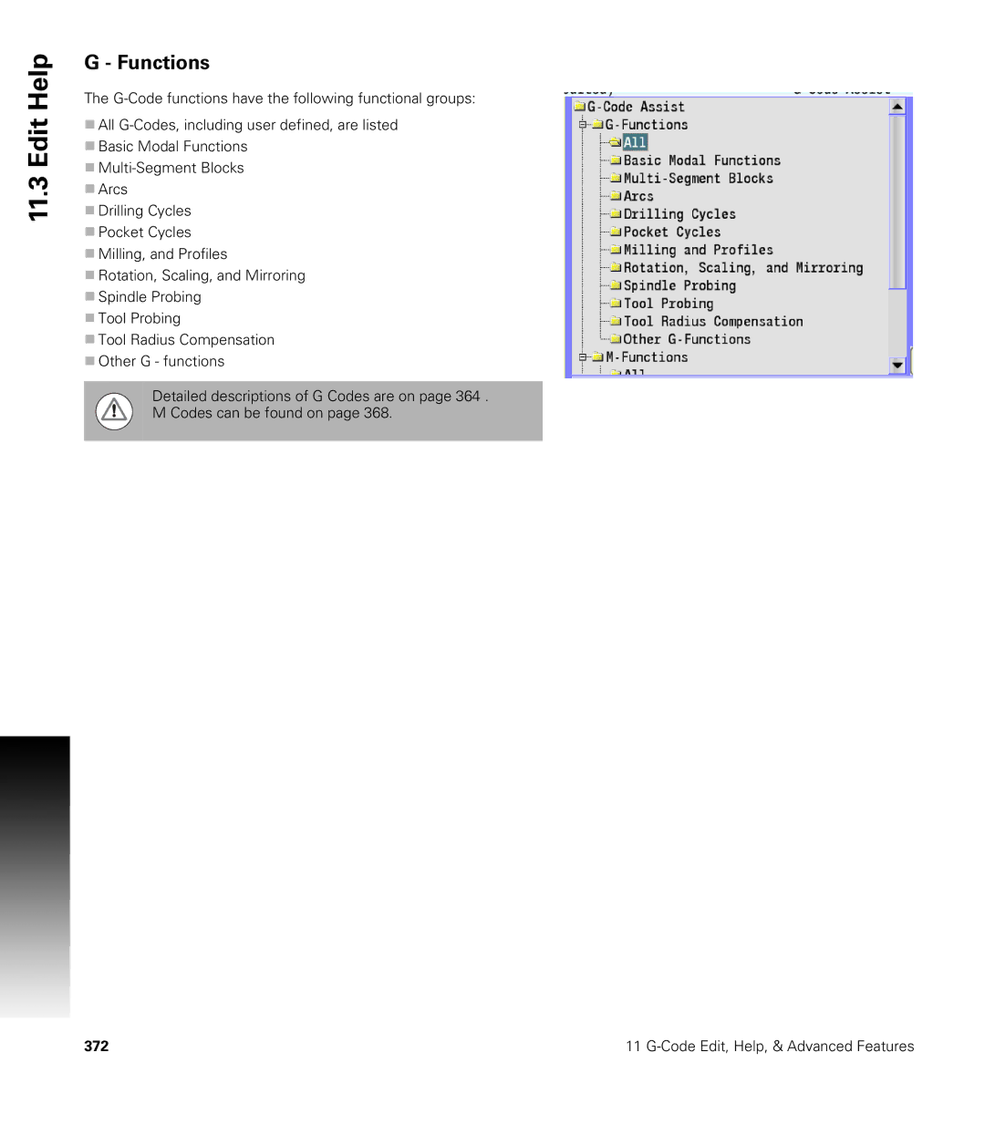 Acu-Rite CNC 3500i user manual 372 