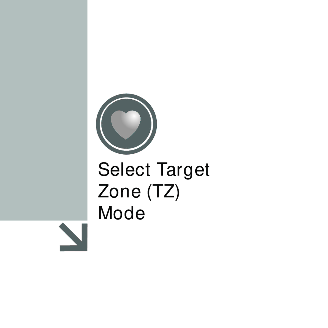 Acumen EON-2027HS, EON-2028HS manual Select Target Zone TZ Mode 