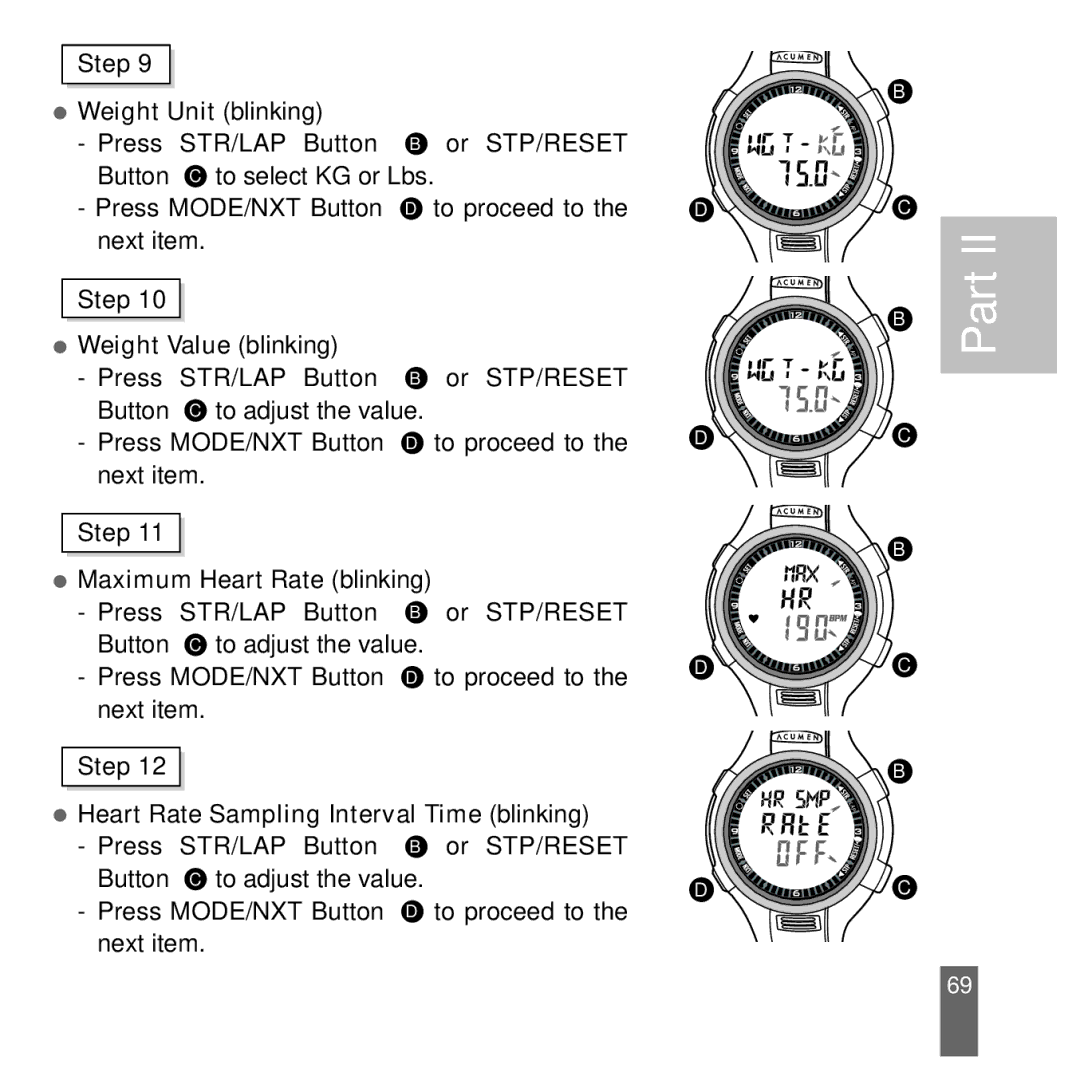 Acumen EON-2028HS, EON-2027HS manual Part 