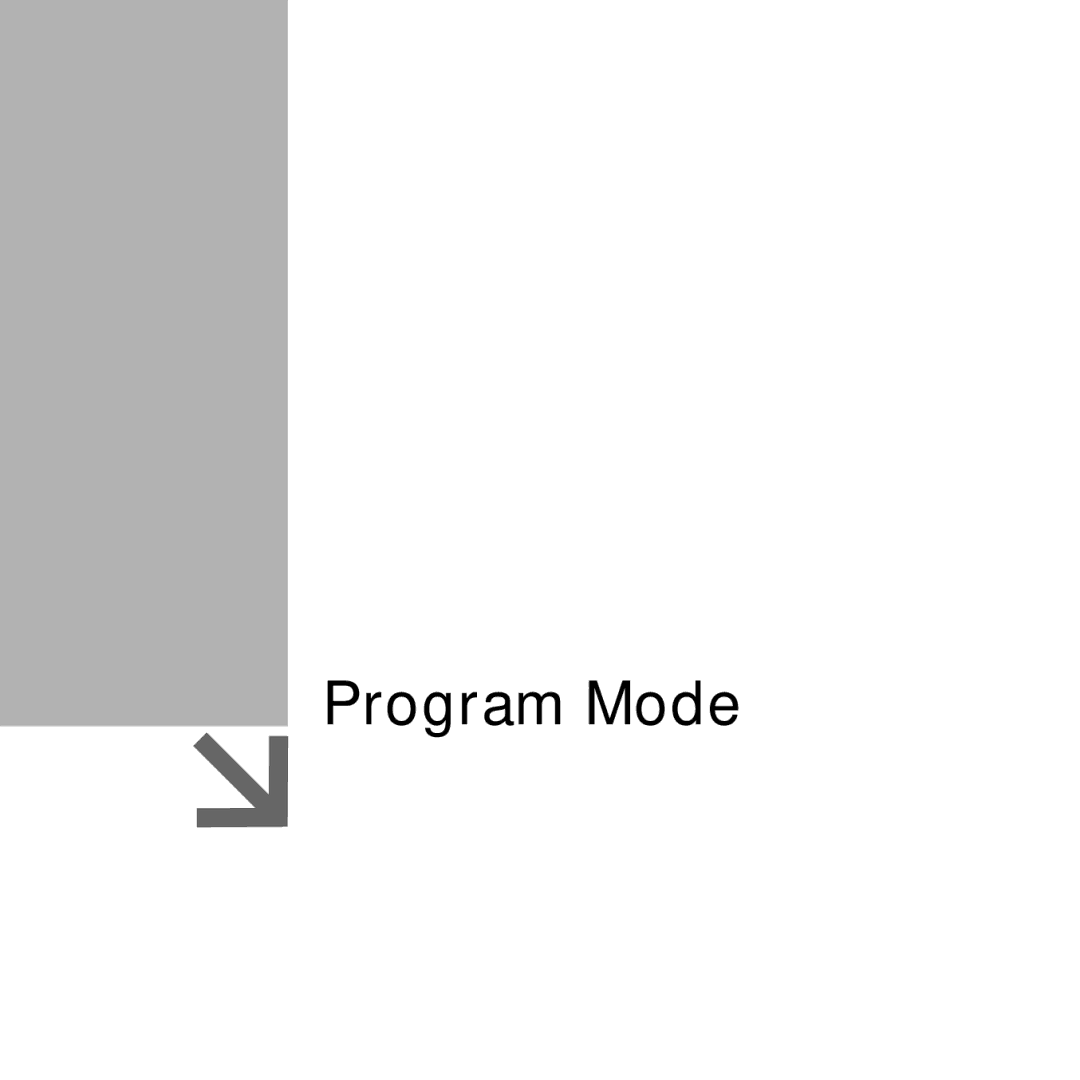 Acumen EON-2027HS, EON-2028HS manual Program Mode 