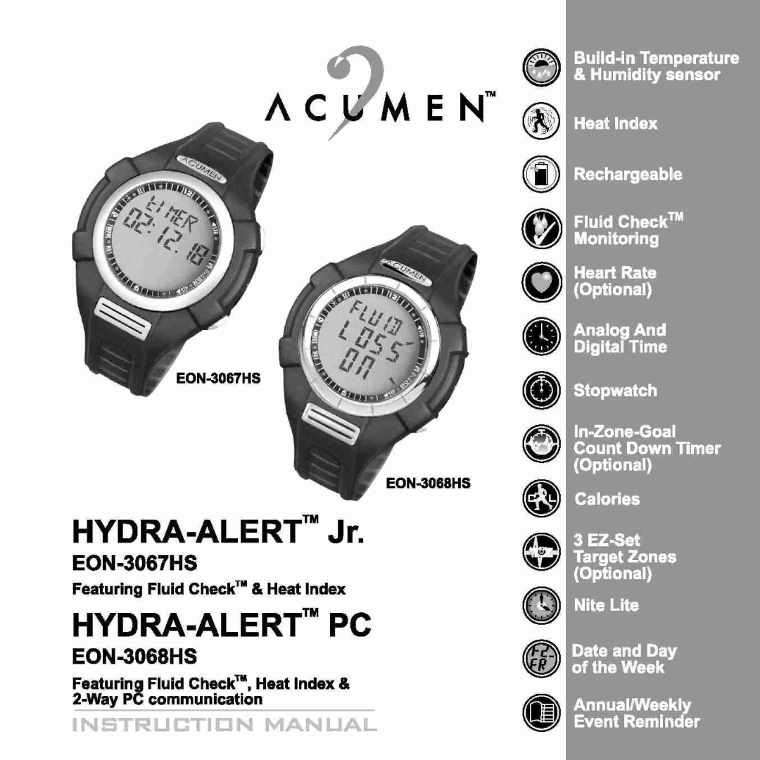 Acumen Stopwatch manual 