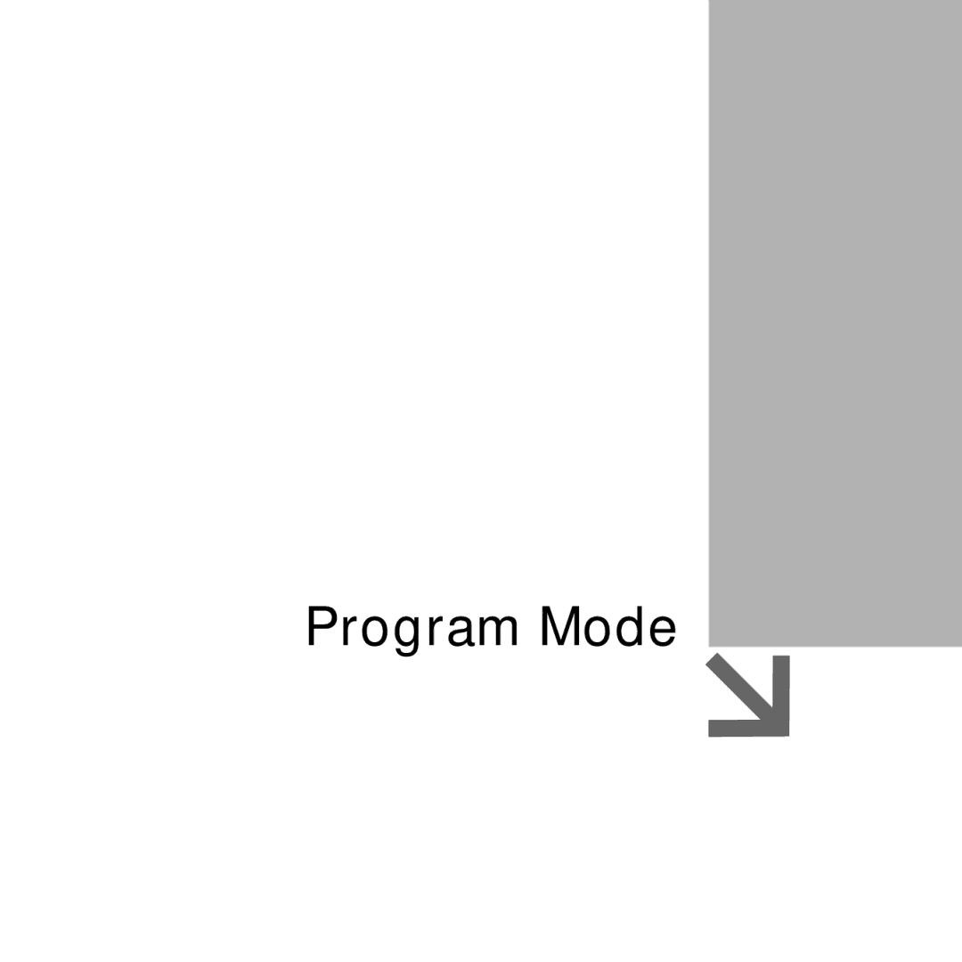 Acumen Stopwatch manual Program Mode 