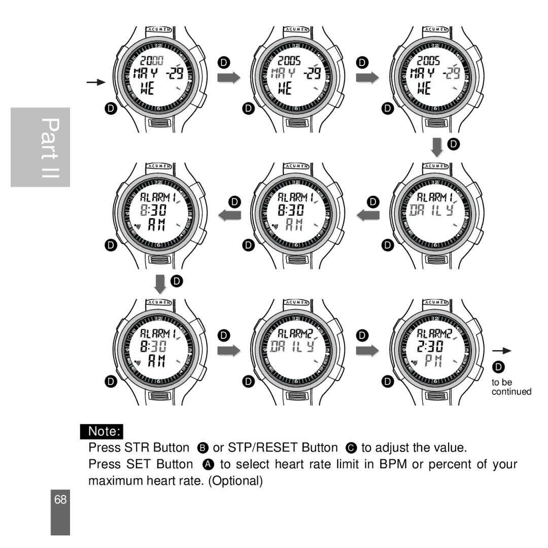 Acumen Stopwatch manual Lap 