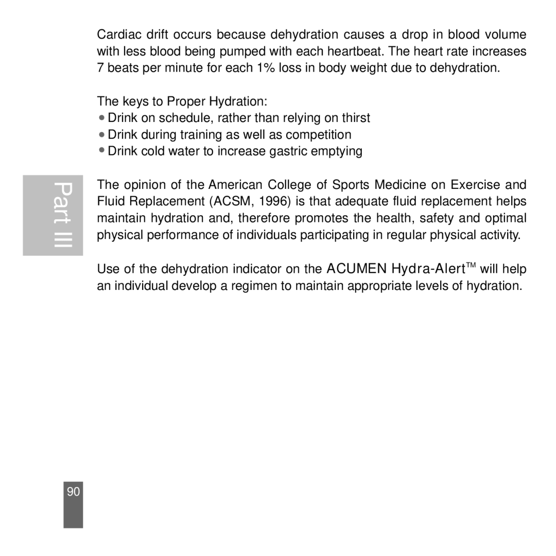 Acumen Stopwatch manual Part 