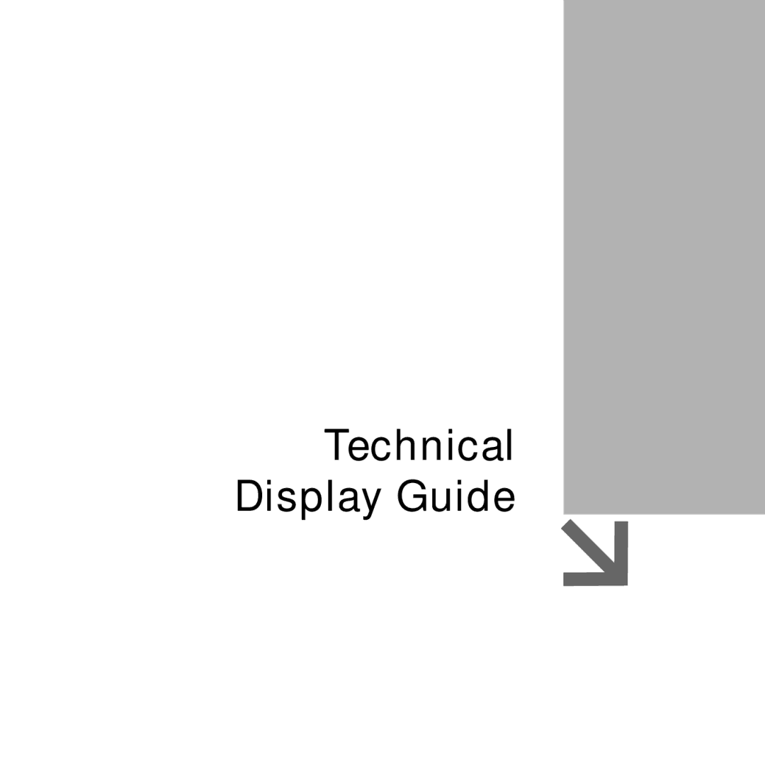 Acumen Stopwatch manual Technical Display Guide 