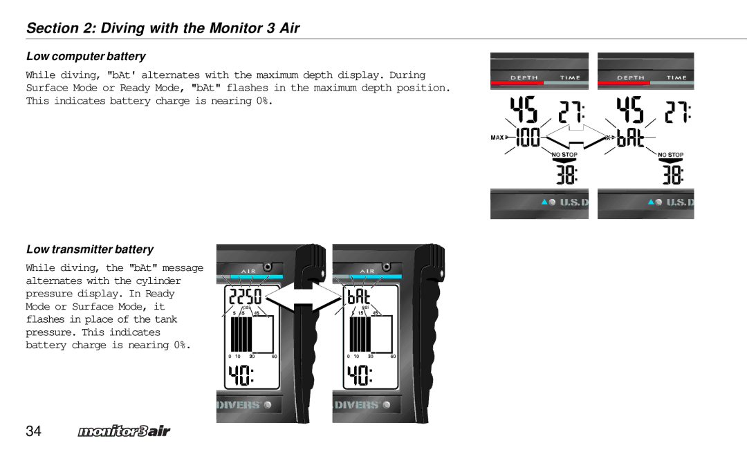 A&D 2 Plus owner manual Low computer battery 