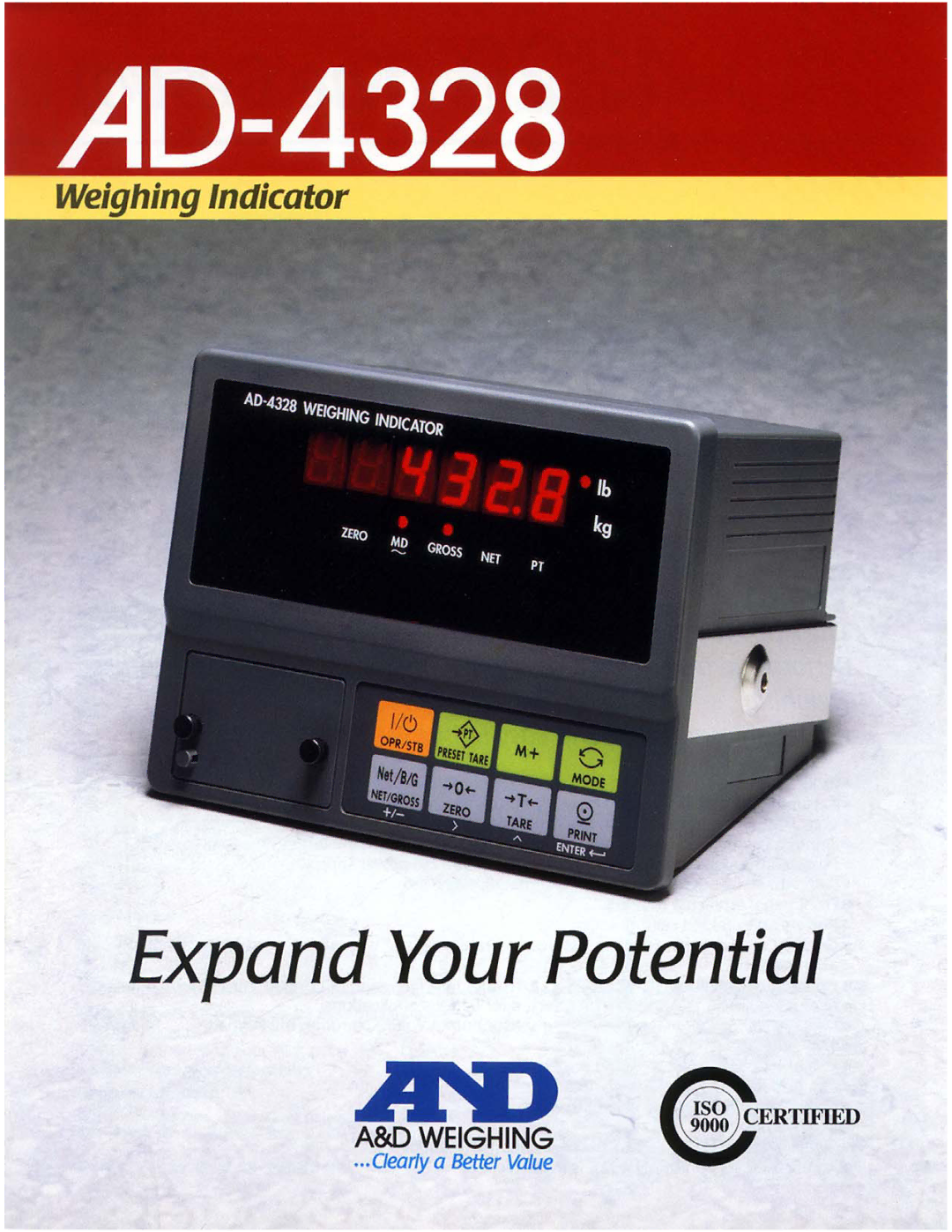 A&D AD-4328 manual 