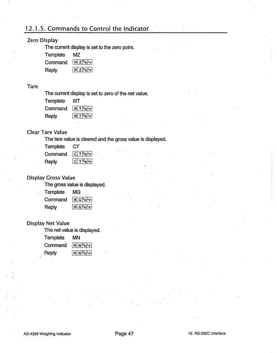 A&D AD-4329 manual 