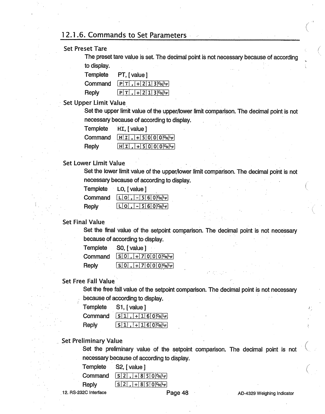 A&D AD-4329 manual 