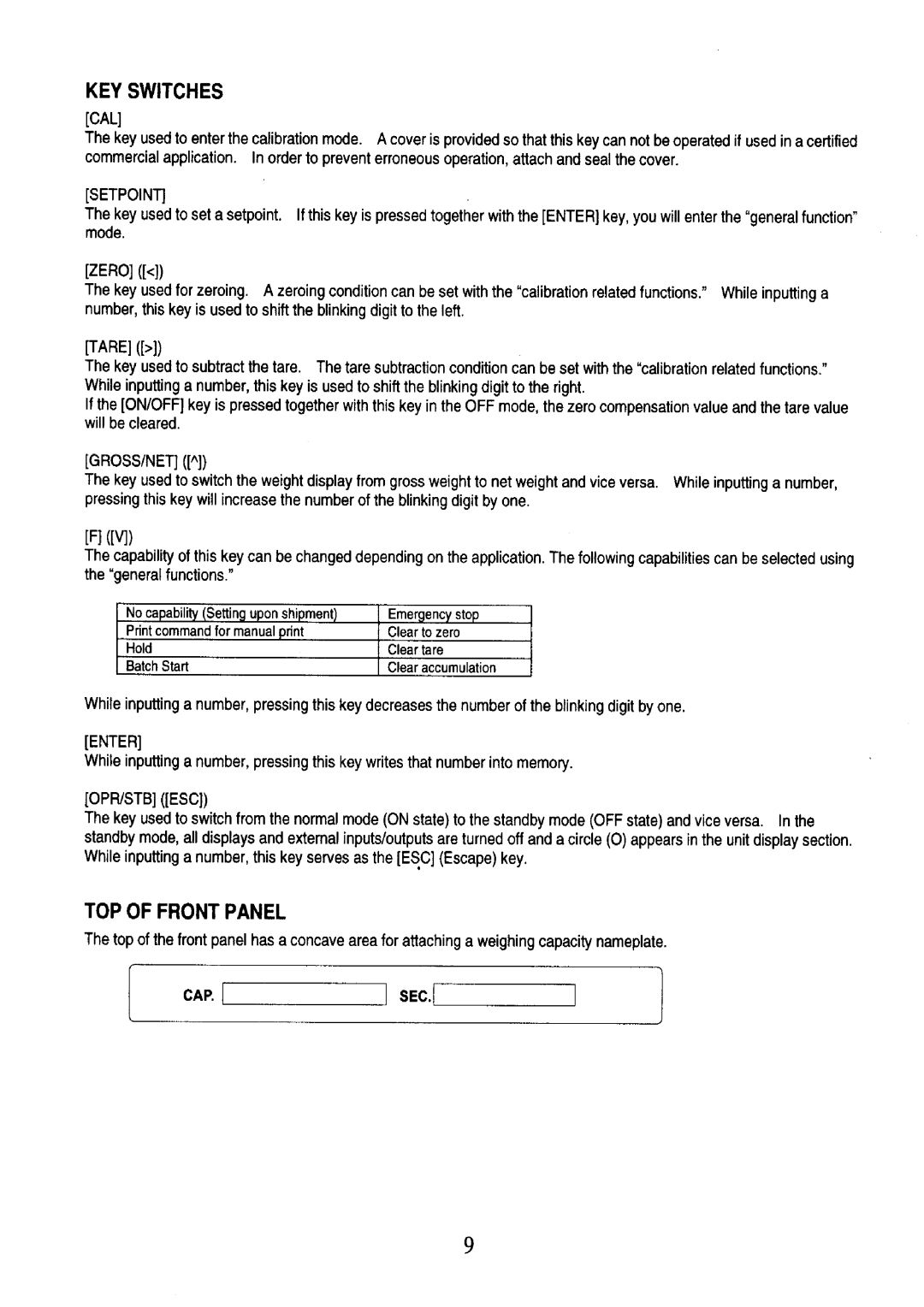 A&D AD-4401 instruction manual 