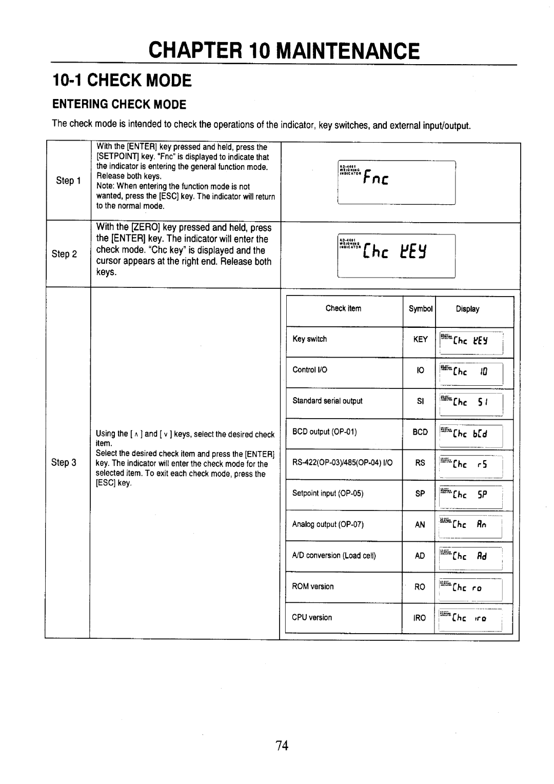 A&D AD-4401 instruction manual 