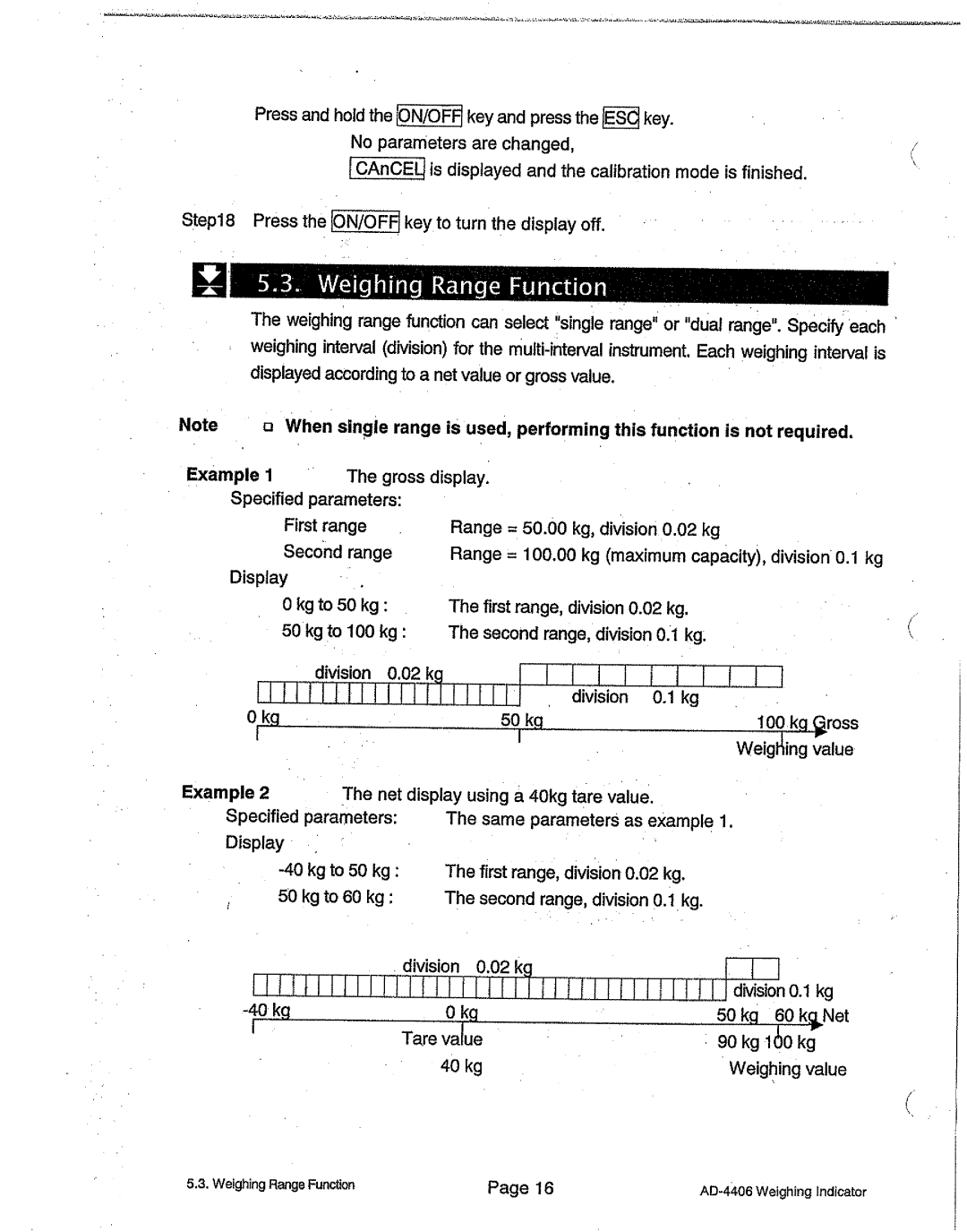 A&D AD-4406 manual 