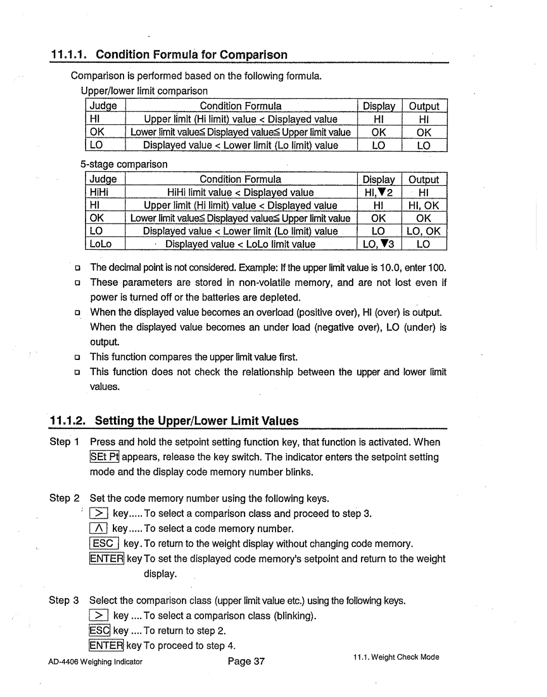 A&D AD-4406 manual 