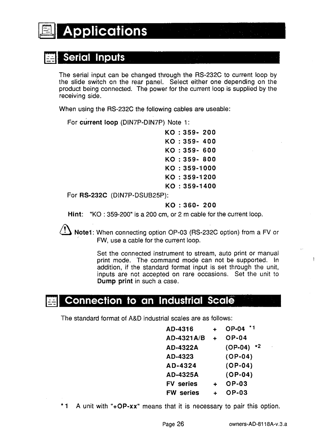 A&D AD-8118A manual 