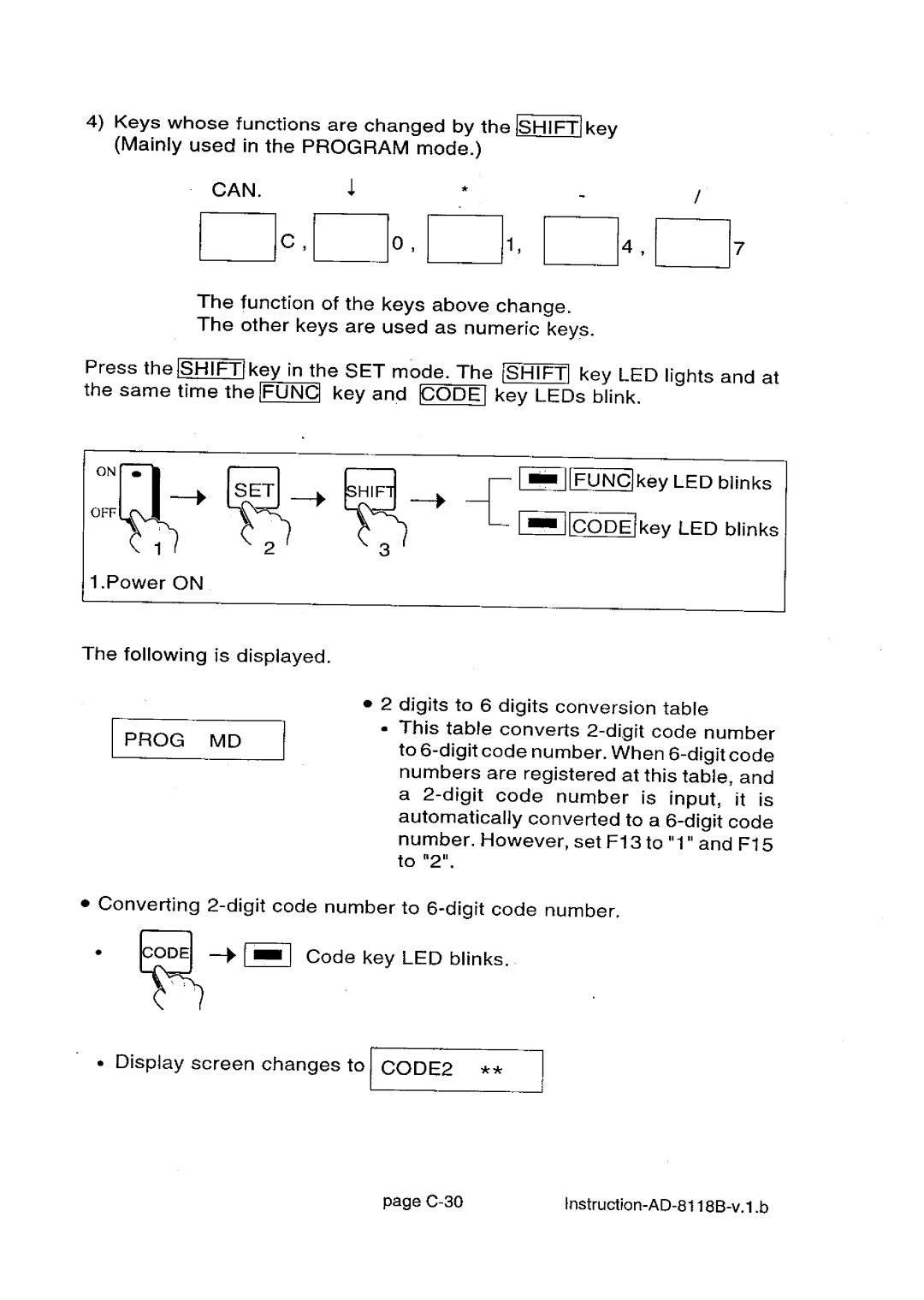 A&D AD-8118B manual 