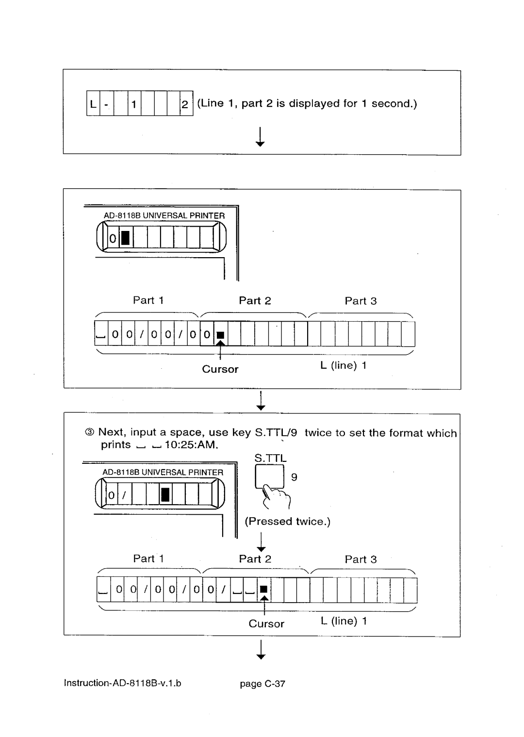 A&D AD-8118B manual 