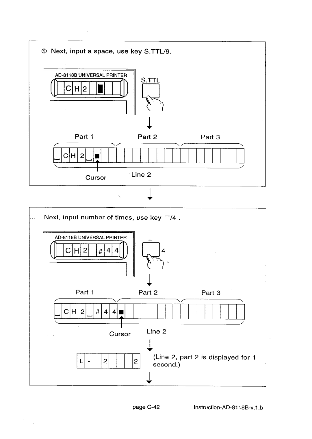 A&D AD-8118B manual 