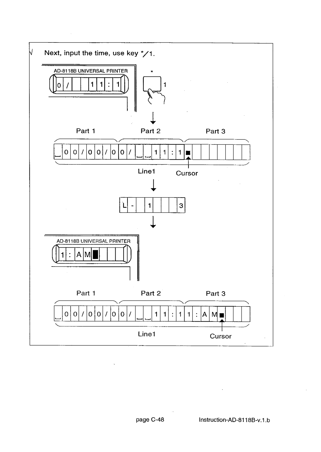 A&D AD-8118B manual 