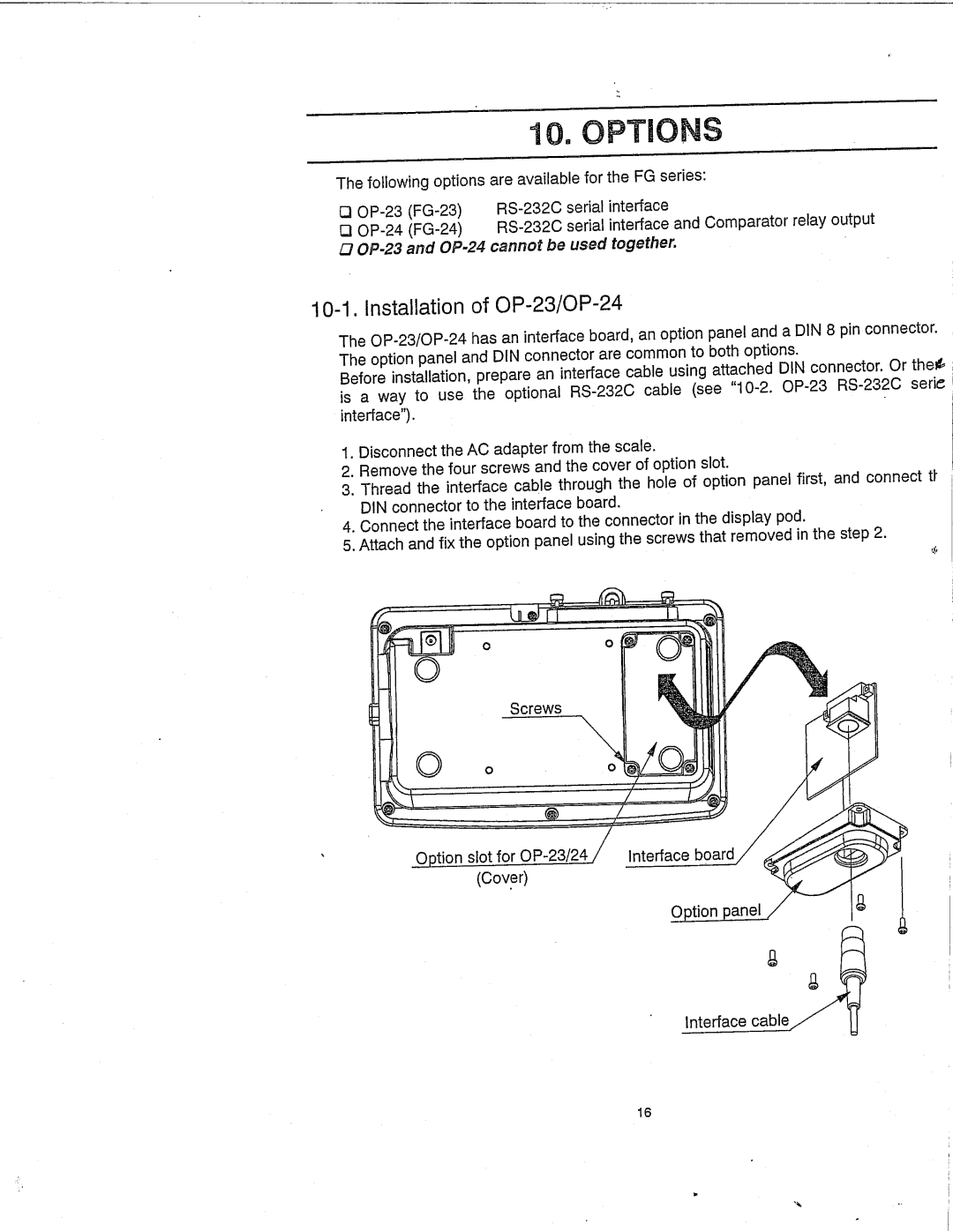 A&D FG-60KAM, FG-150KAL, FG-60KAL, FG-60KBM, FG-150KAM, FG-30KBM, FG-30KAM, FG-150KBM manual 