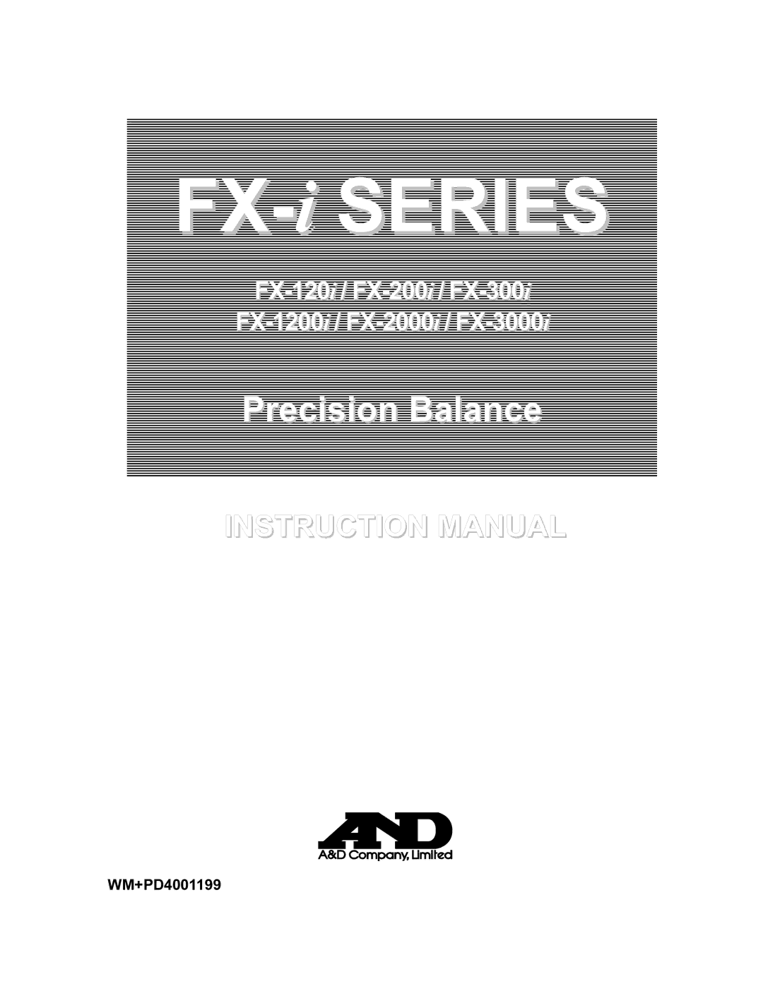 A&D FX-120i/FX-200i/FX-300i/FX1200i/FX2000i/FX3000i instruction manual Ri S, WM+PD4001199 