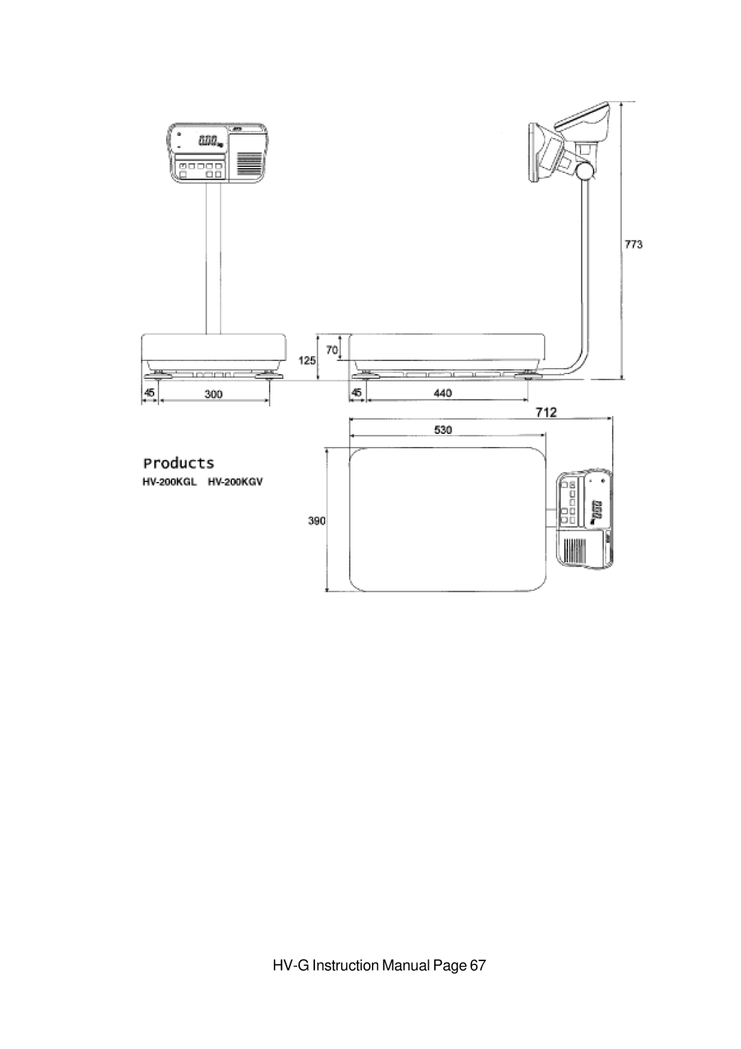 A&D HV-G Series instruction manual 