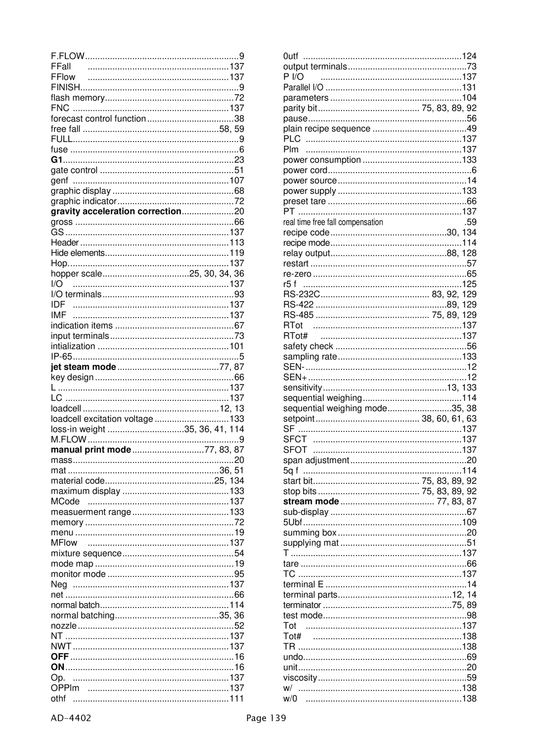 A&D PD4000243 manual 113 