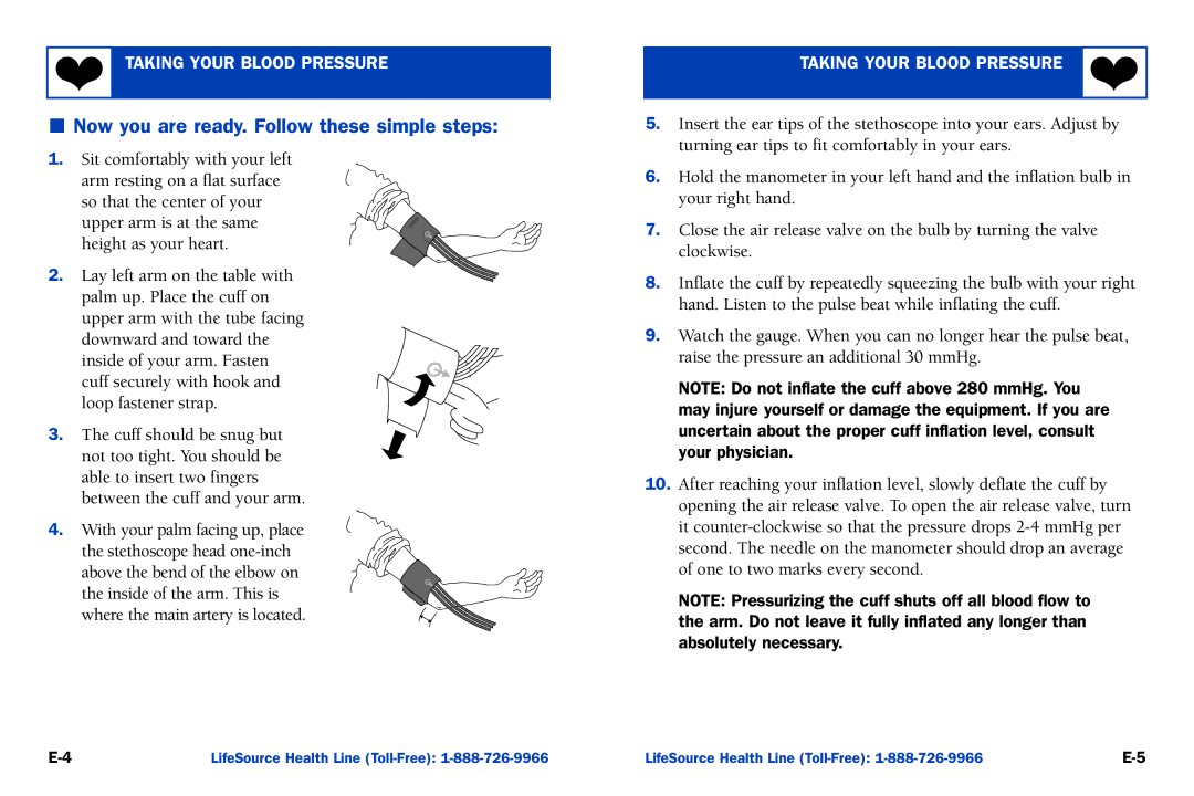 A&D UA-100 manual Now you are ready. Follow these simple steps 