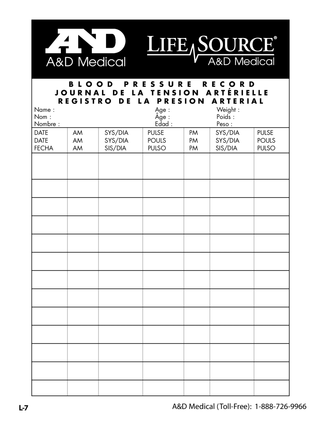 A&D UA-1020CN instruction manual Date SYS/DIA Pulse Pouls Fecha SIS/DIA Pulso 