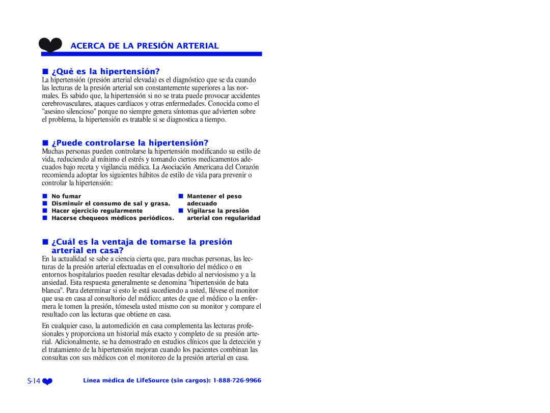 A&D UA-767 Plus manual ¿Qué es la hipertensión?, ¿Puede controlarse la hipertensión? 