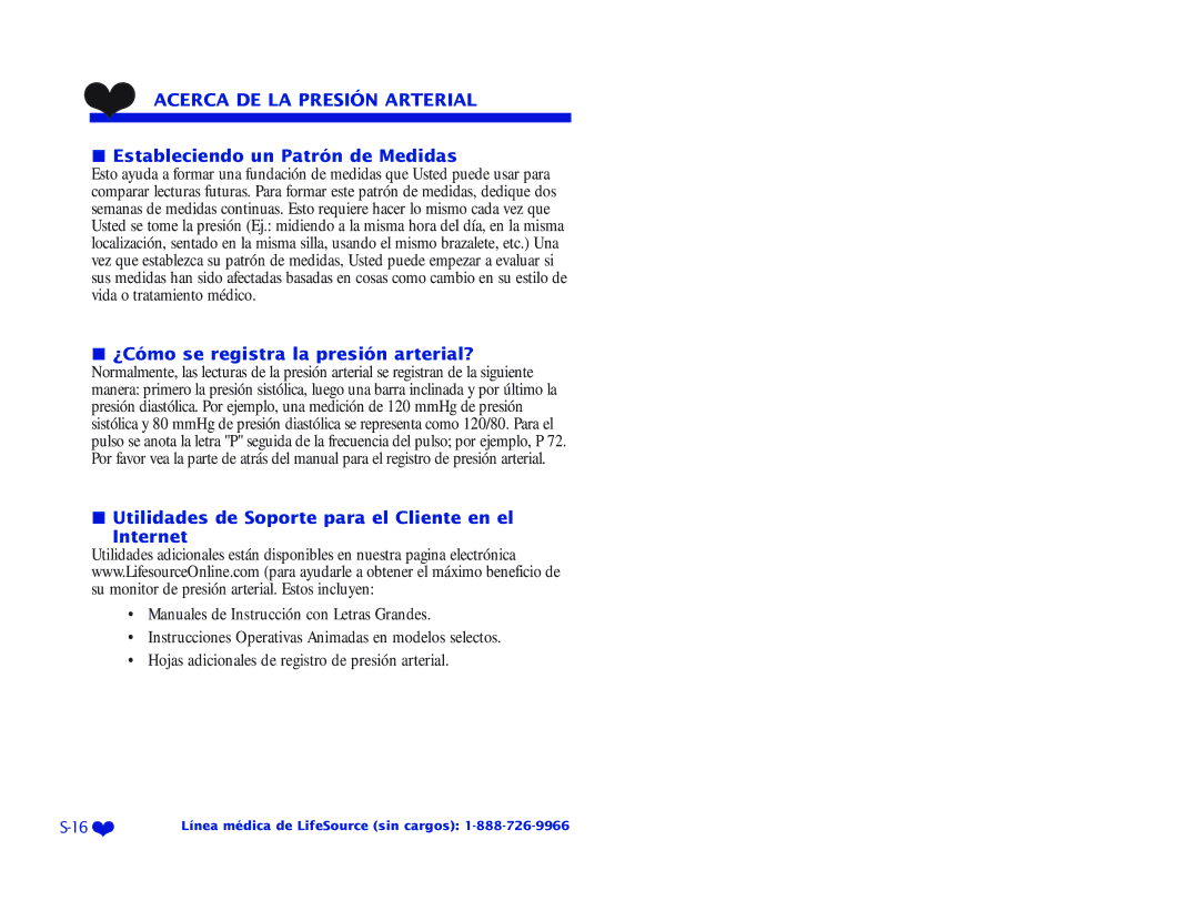 A&D UA-767 Plus manual Estableciendo un Patrón de Medidas, Utilidades de Soporte para el Cliente en el Internet 