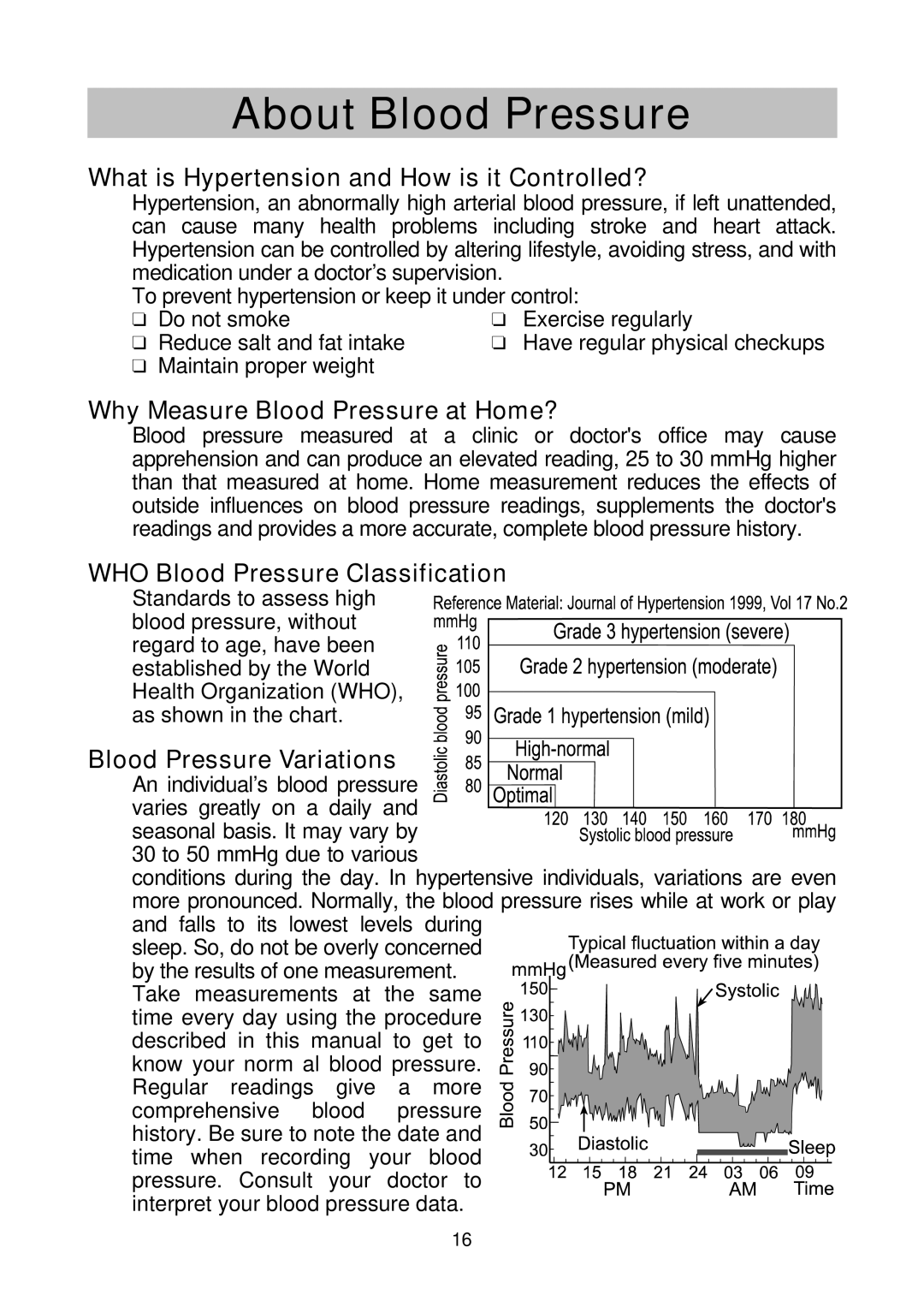 A&D UA-767NFC instruction manual What is Hypertension and How is it Controlled?, Why Measure Blood Pressure at Home? 