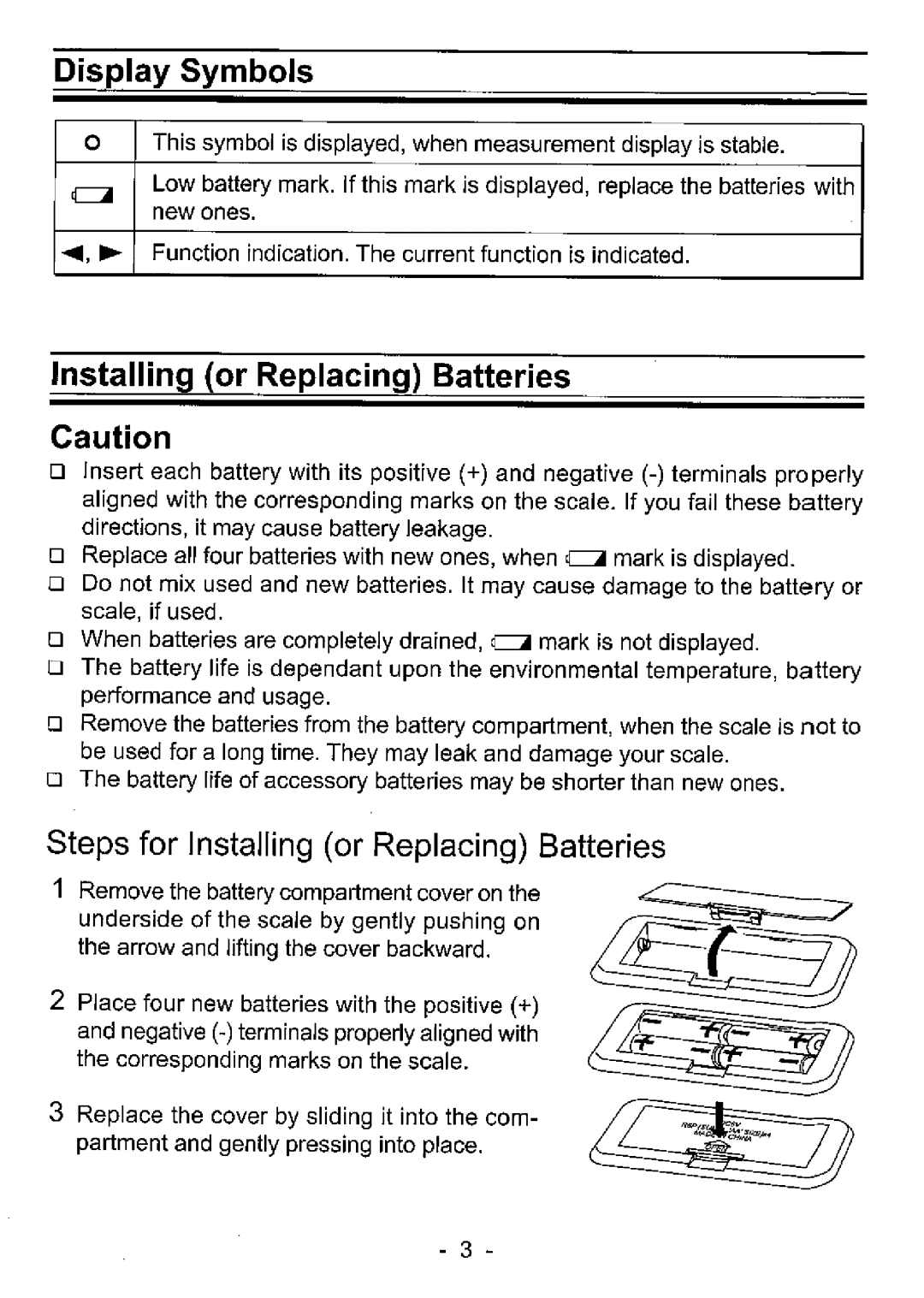 A&D UC-321 manual 