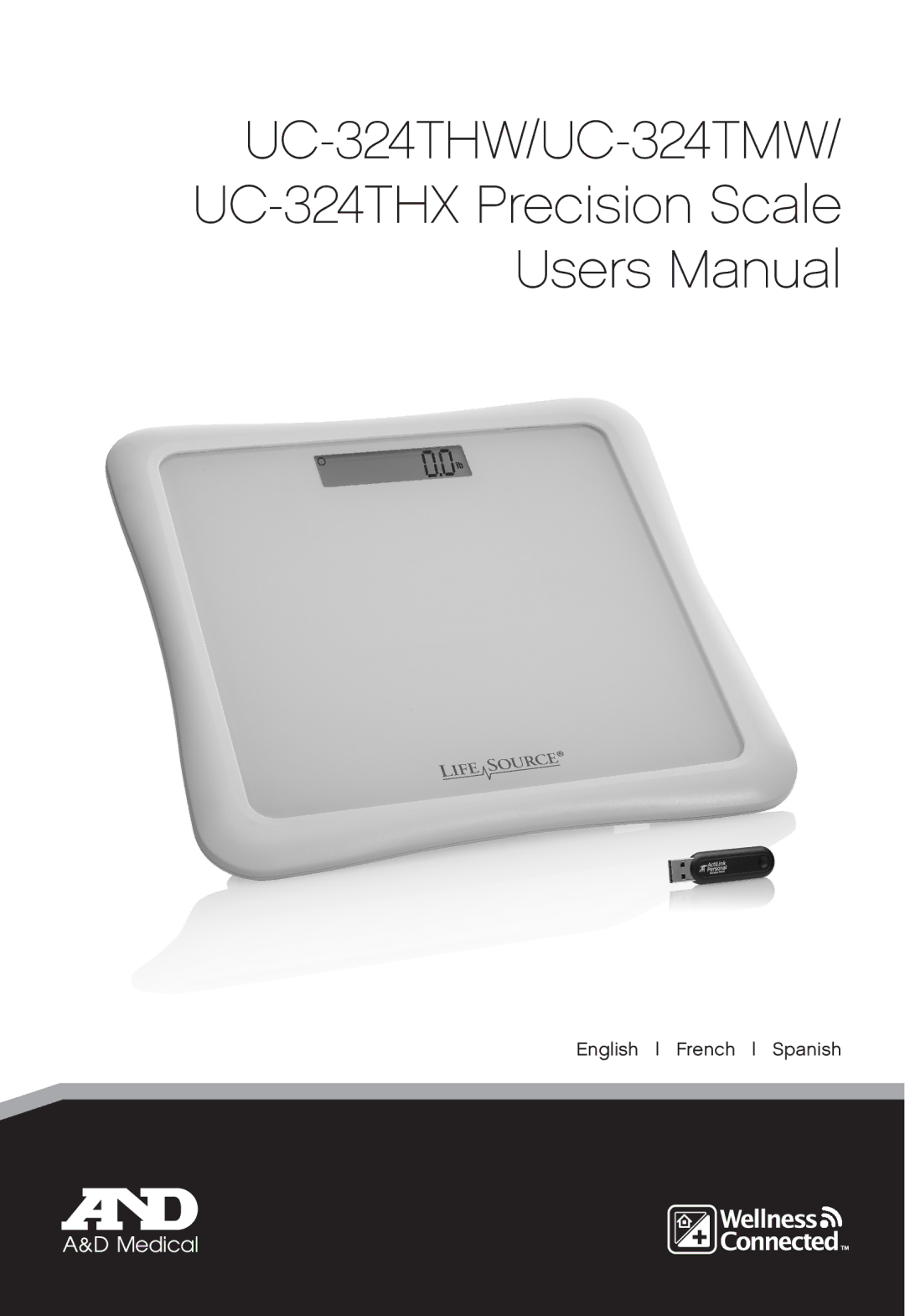 A&D user manual UC-324THW/UC-324TMW UC-324THX Precision Scale 