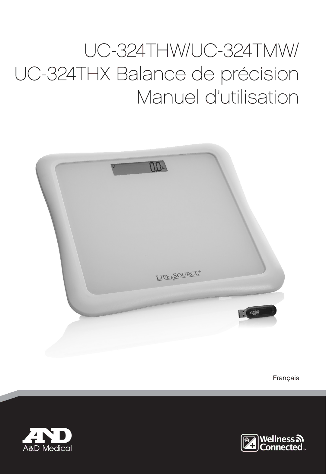 A&D UC-324THX, UC-324TMW, UC-324THW user manual Français 